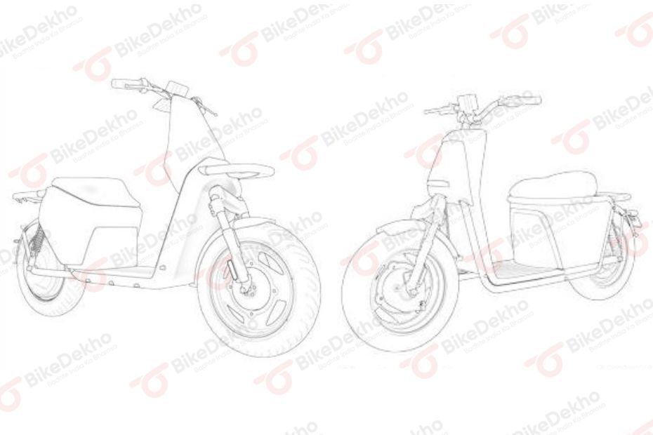 Ola Electric Commercial Two-Wheeler Design Patent