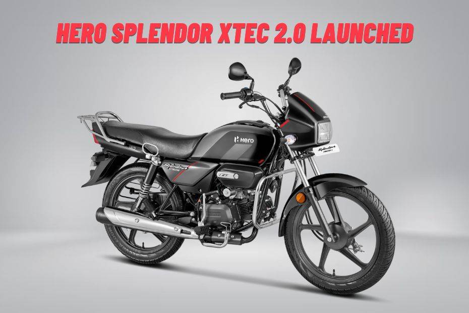 BREAKING: Hero Splendor Plus Xtec 2.0 Launched