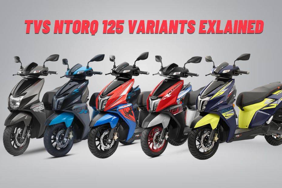 TVS Ntorq 125 Variants Explained