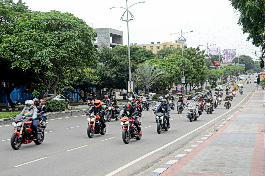 Triumph Independence Day Ride