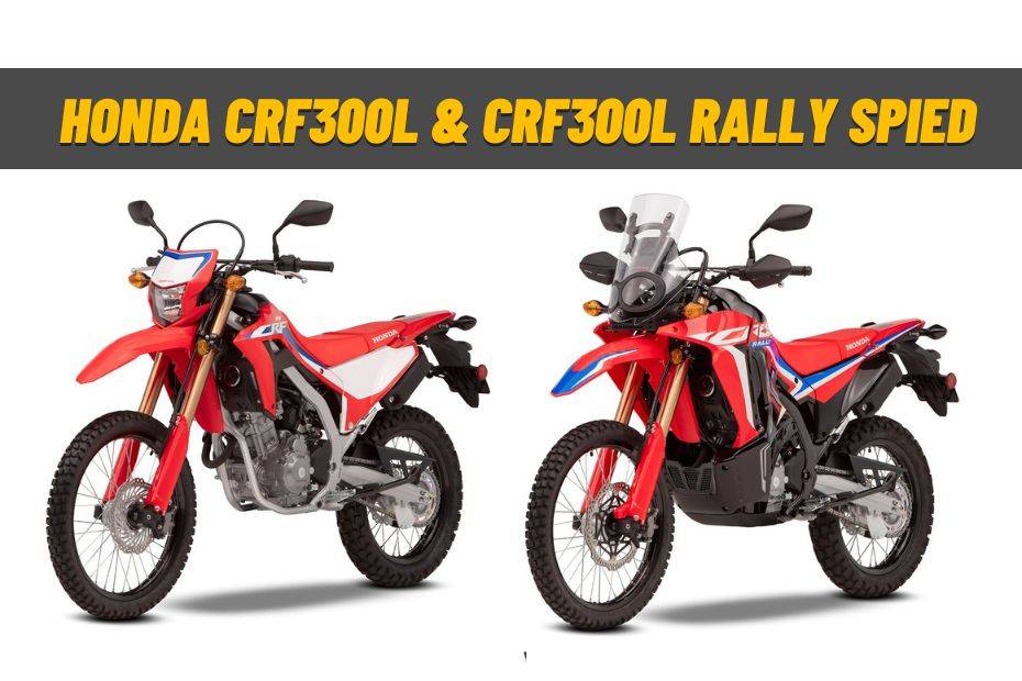 Honda CRF300L And Honda CRF300L Rally Spied