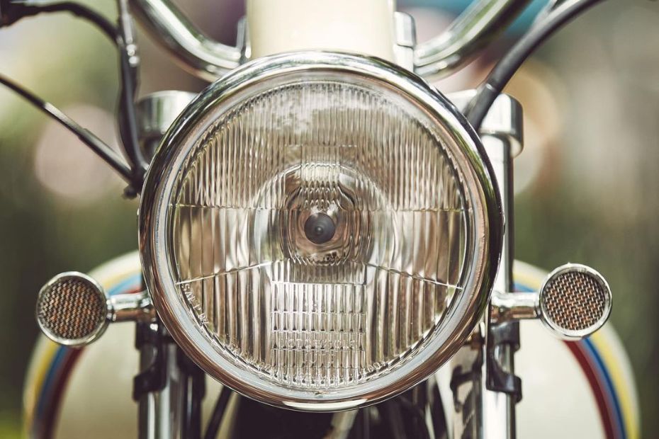 Modified Royal Enfield Classic 350 Headlight