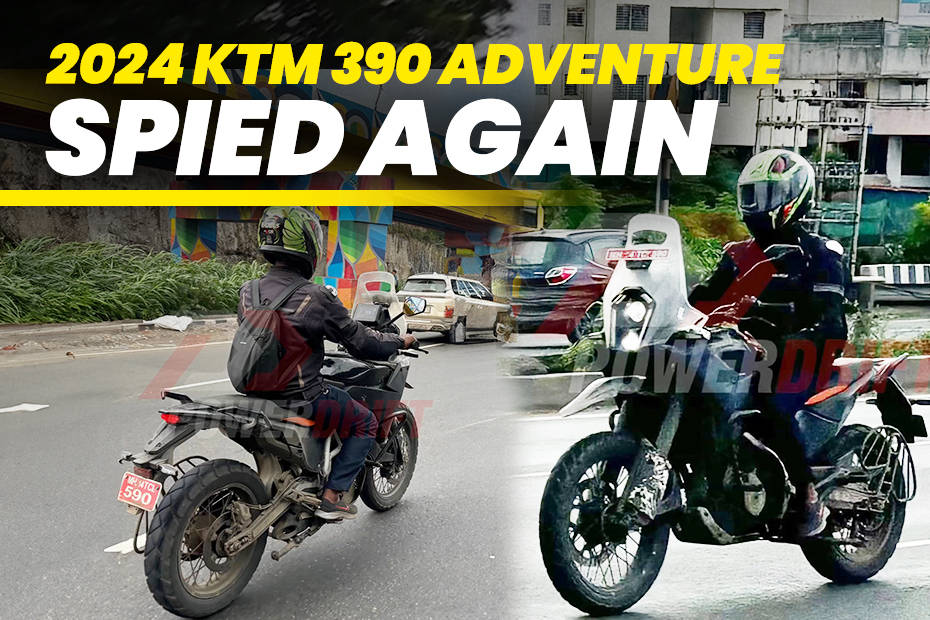 2024 KTM 390 Adventure Spied Again