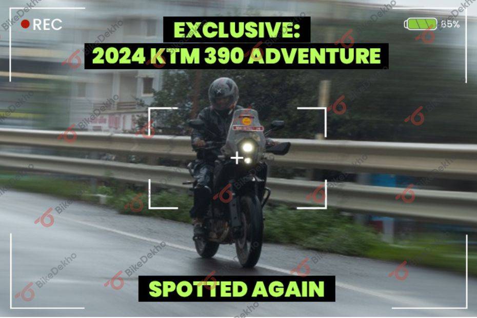 2024 KTM 390 Adventure Spotted Testing Once Again