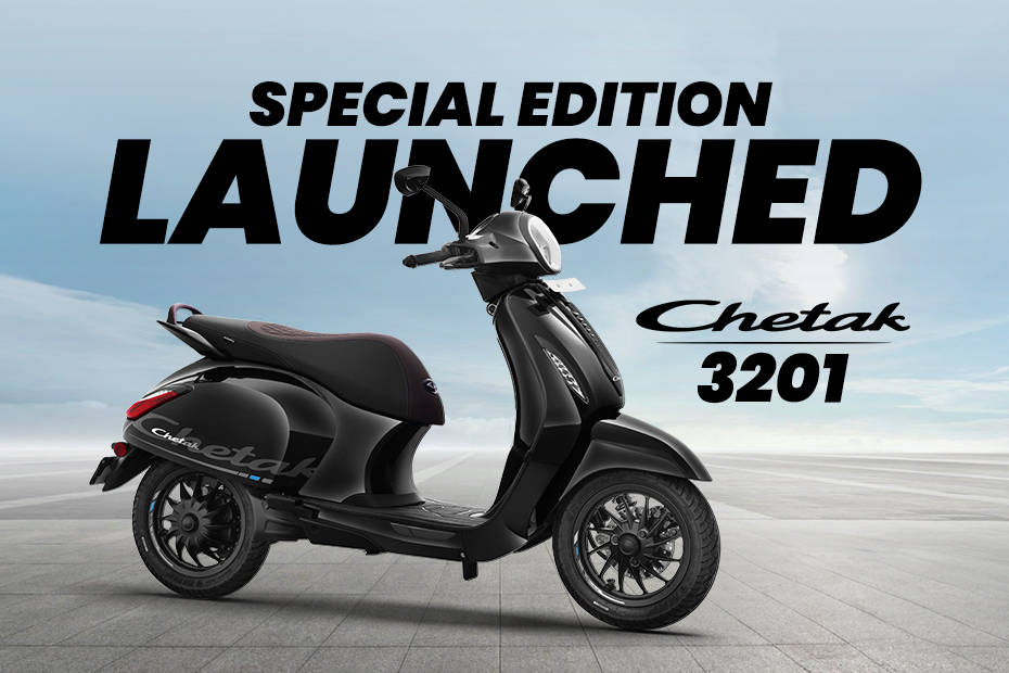 Bajaj Chetak 3201 Special Edition Launched Exclusively On Amazon At Rs 1.28 Lakh