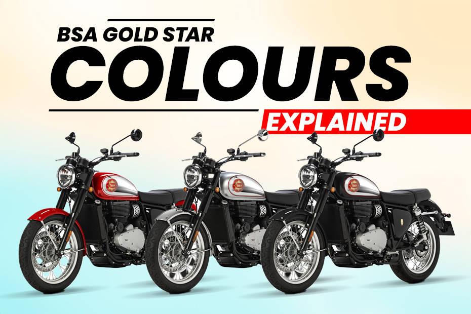 BSA Gold Star Colours Explained