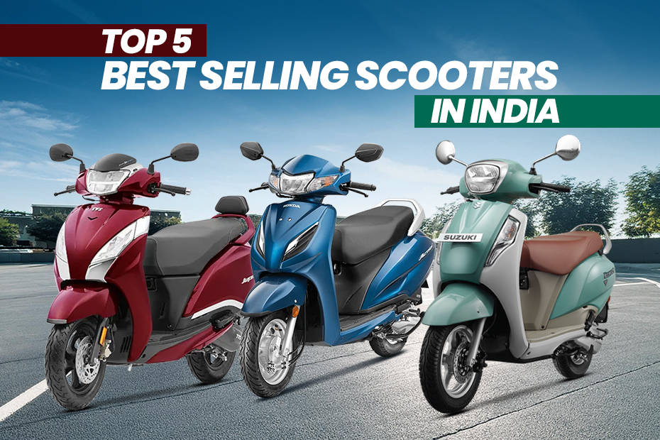 Top 5 Best-Selling Scooters In India