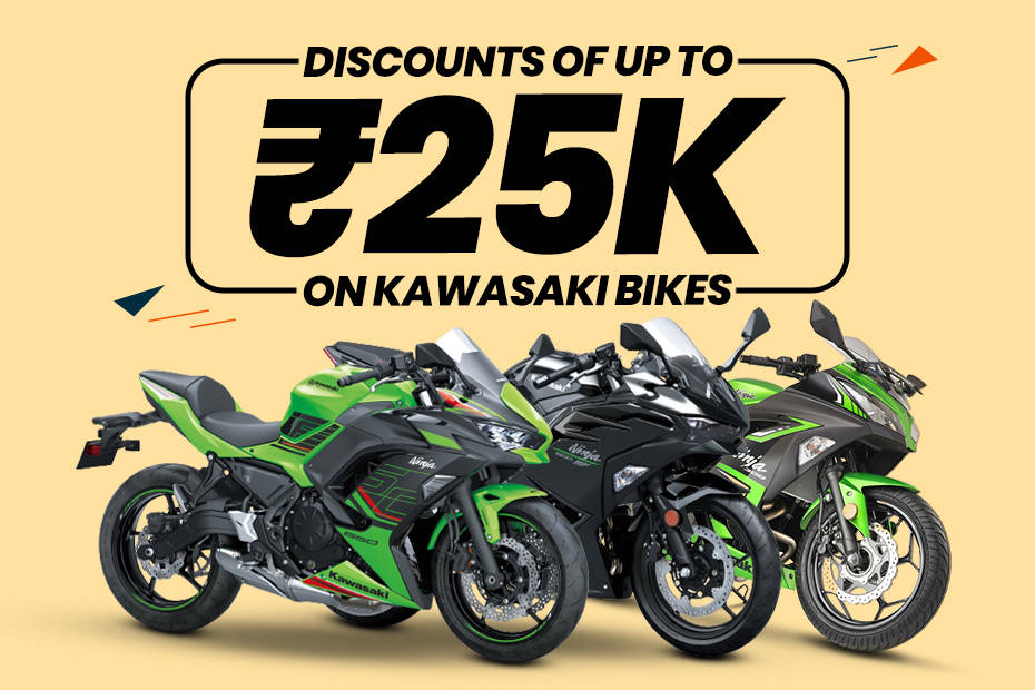 Kawasaki Ninja 300, Ninja 500 And Ninja 650 Discounts