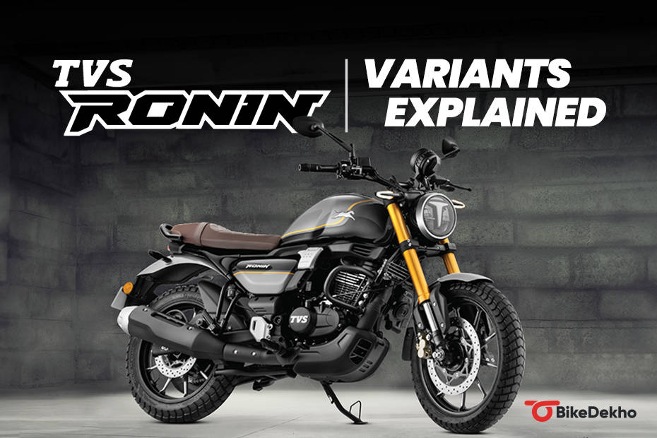 TVS Ronin Variants Explained, Check Price, New Colours, Features And ...