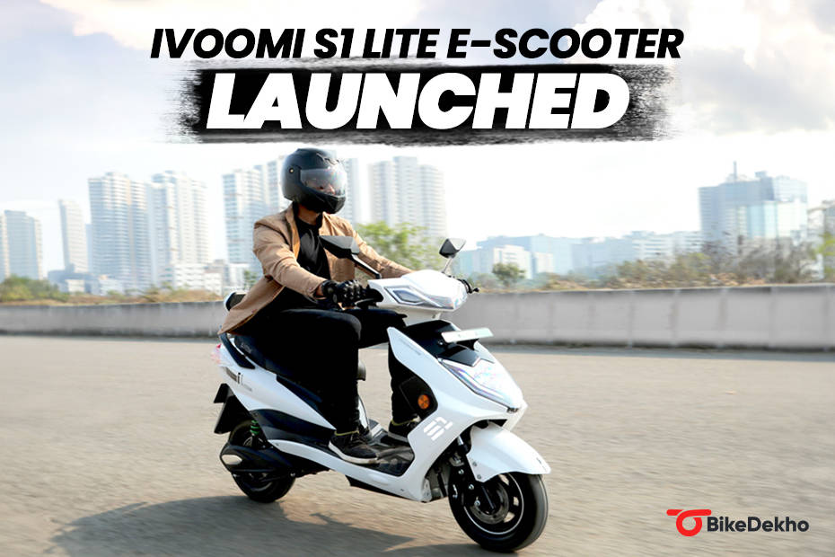  iVOOMi S1 Lite Electric Scooter Launched In India