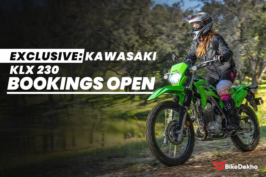 Kawasaki KLX 230 S Bookings Open