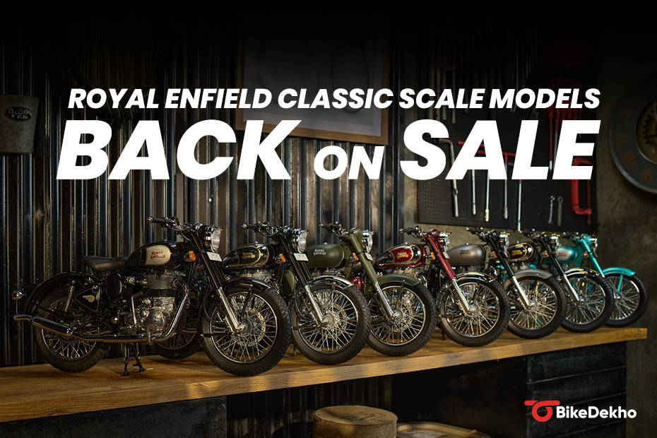 Royal Enfield Classic 500 Scale Models Launched