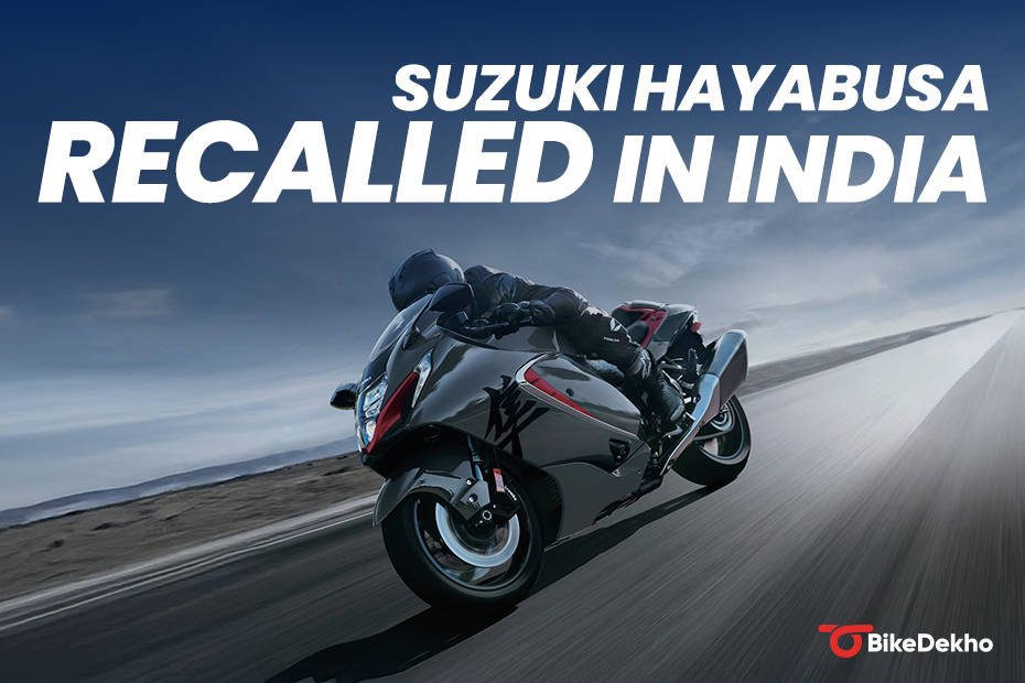 Suzuki Hayabusa Recalled in India: 1,056 Bikes Affected