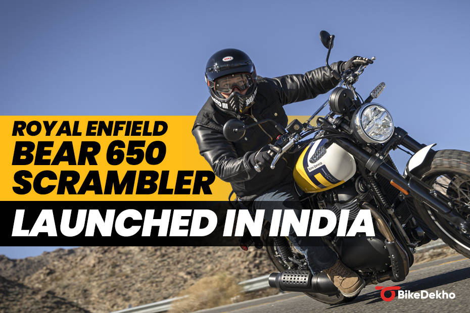 BREAKING: Royal Enfield Bear 650 Launched