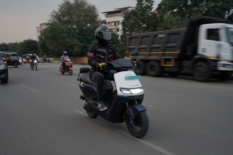 Ather Rizta Ride Quality Ather Rizta Ride Quality