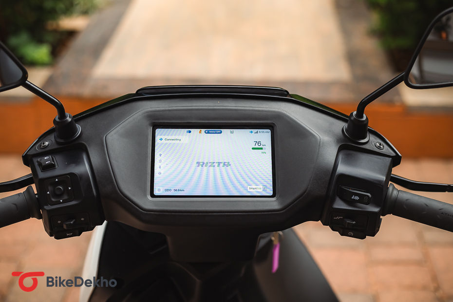 Ather Rizta Console And Features Ather Rizta Console And Features