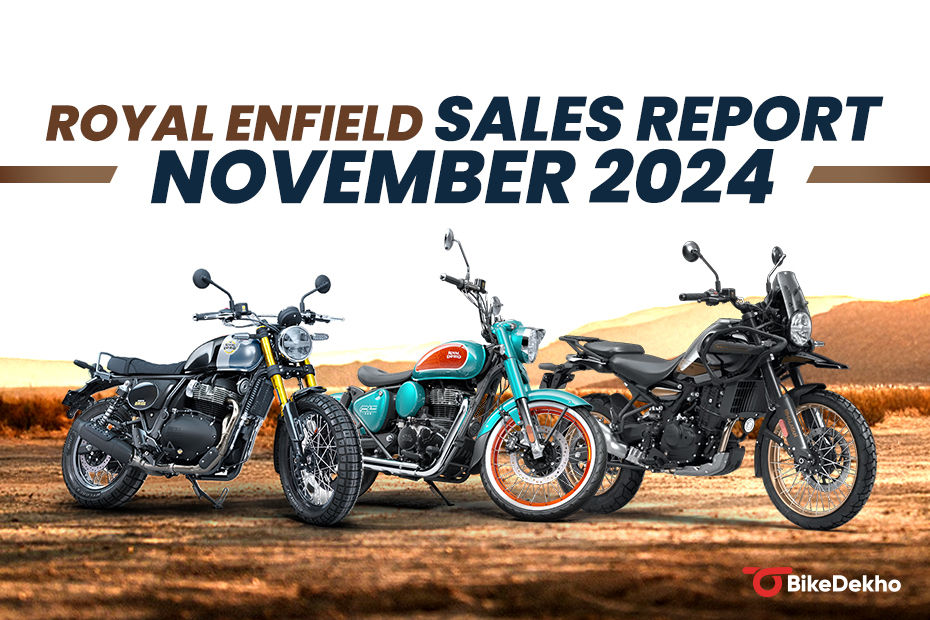 Royal Enfield Sales Report November 2024
