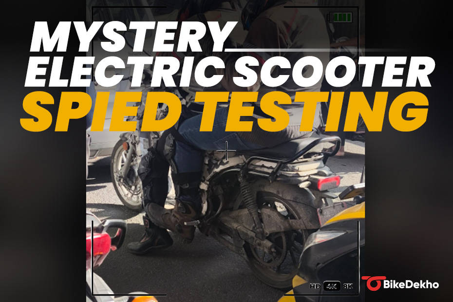 Mystery Electric Scooter Spied Testing