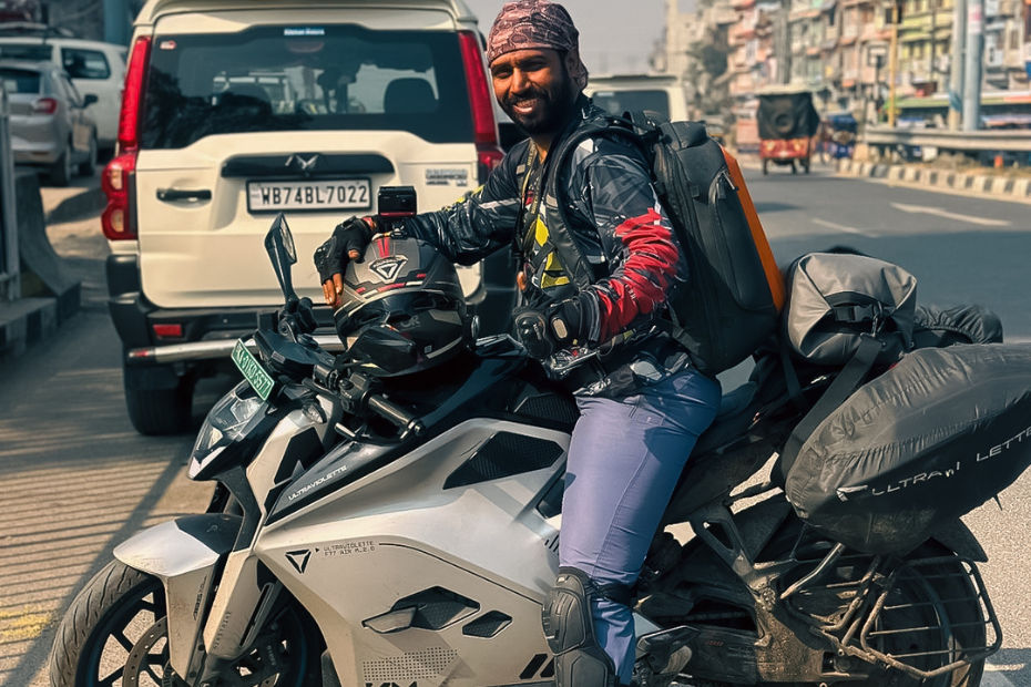Touring On An Ultraviolette F77 Mach 2 In India