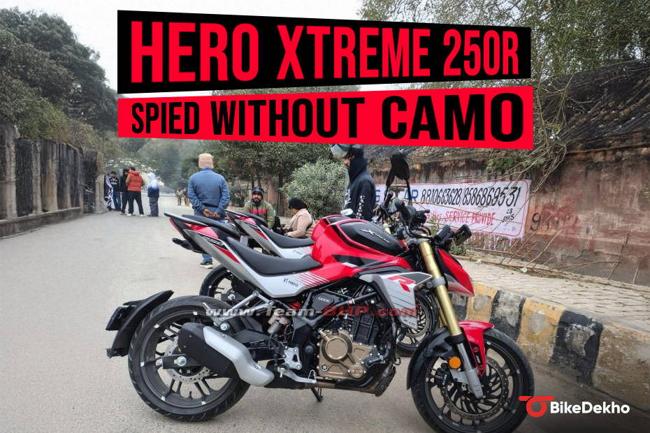 Hero Xtreme 250R Spied Without Camo