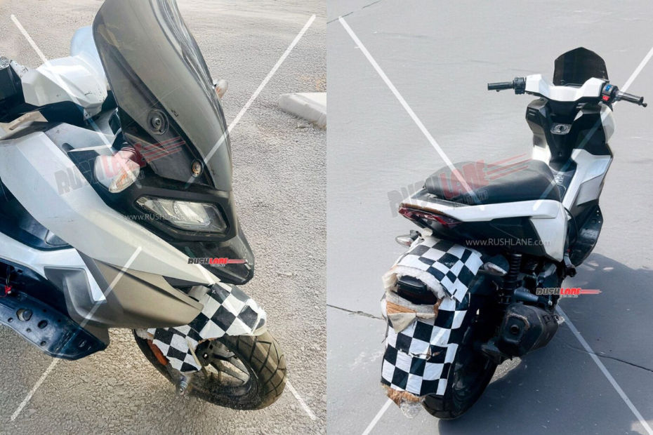 Hero Xoom 160 Spotted Testing