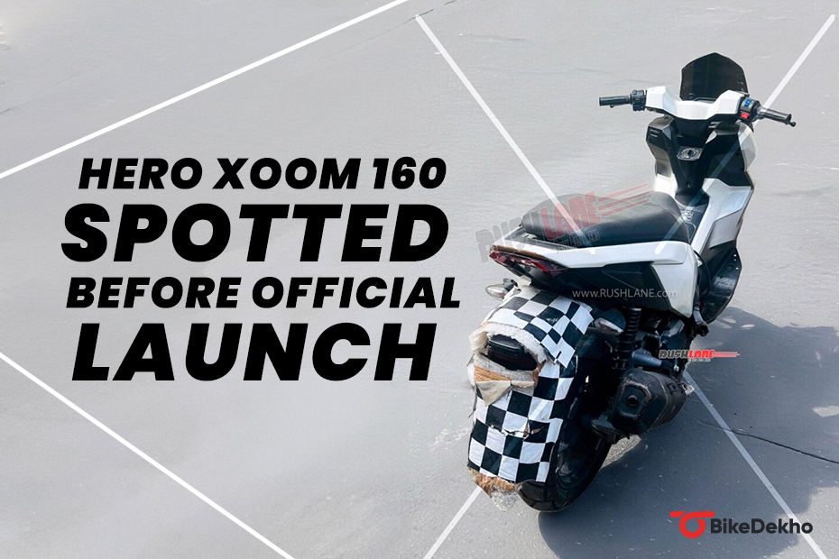 Hero Xoom 160 Spotted Testing Hero Xoom is an ADV-styled maxi scooter which is most likely to launch by the end of this month