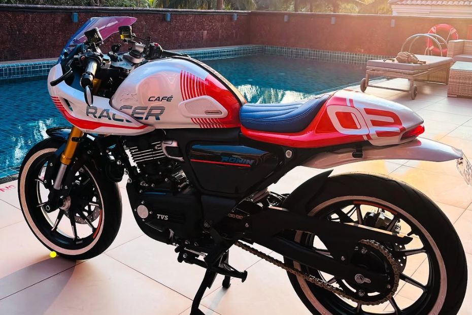 This Modified TVS Ronin Cafe Racer Looks Amazing! | BikeDekho