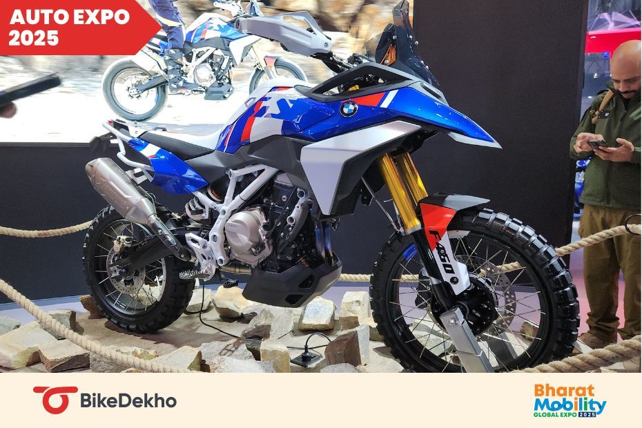 BMW F 450 GS Concept Showcased At Auto Expo 2025 BMW F 450 GS Concept Showcased At Auto Expo 2025