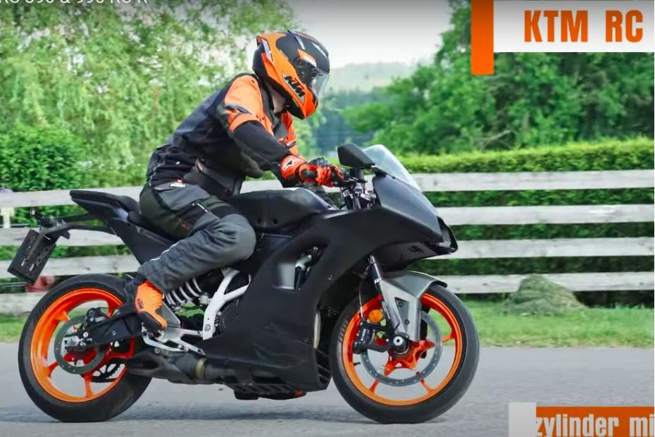 Upcoming 2025 KTM RC 390 Spied Testing Again