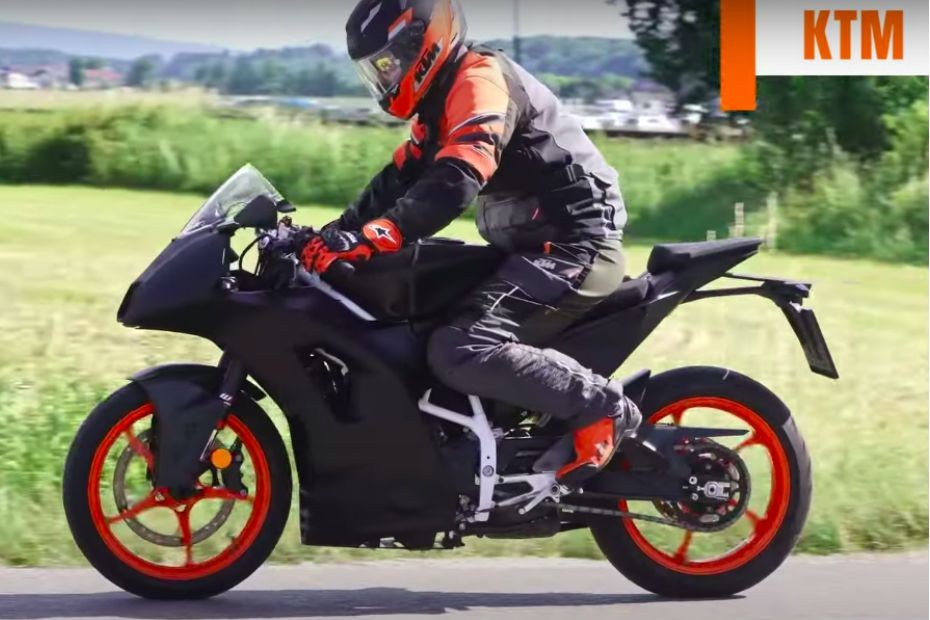 Upcoming 2025 KTM RC 390 Spied Testing Again
