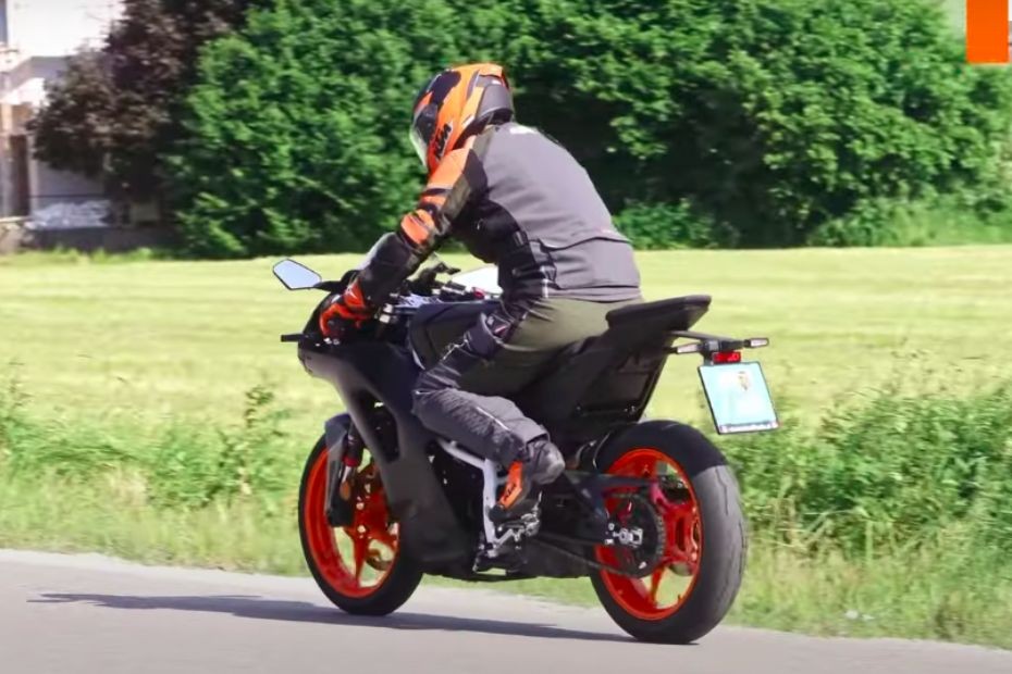 Upcoming 2025 KTM RC 390 Spied Testing Again