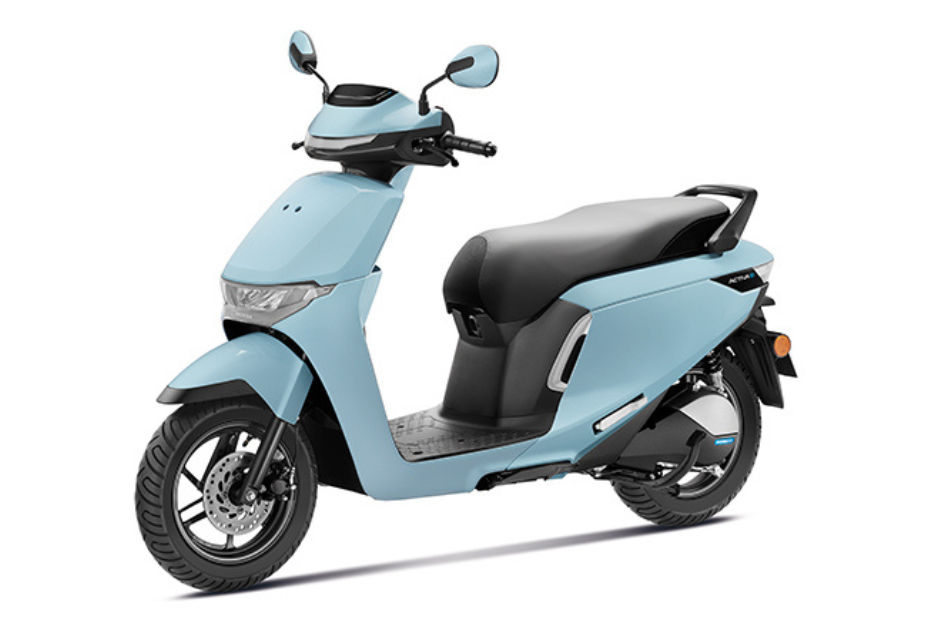 Honda Activa e: Pearl Serenity Blue