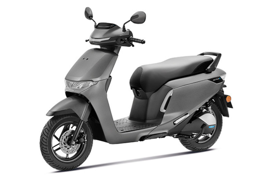 Honda Activa e: Matt Foggy Silver Metallic