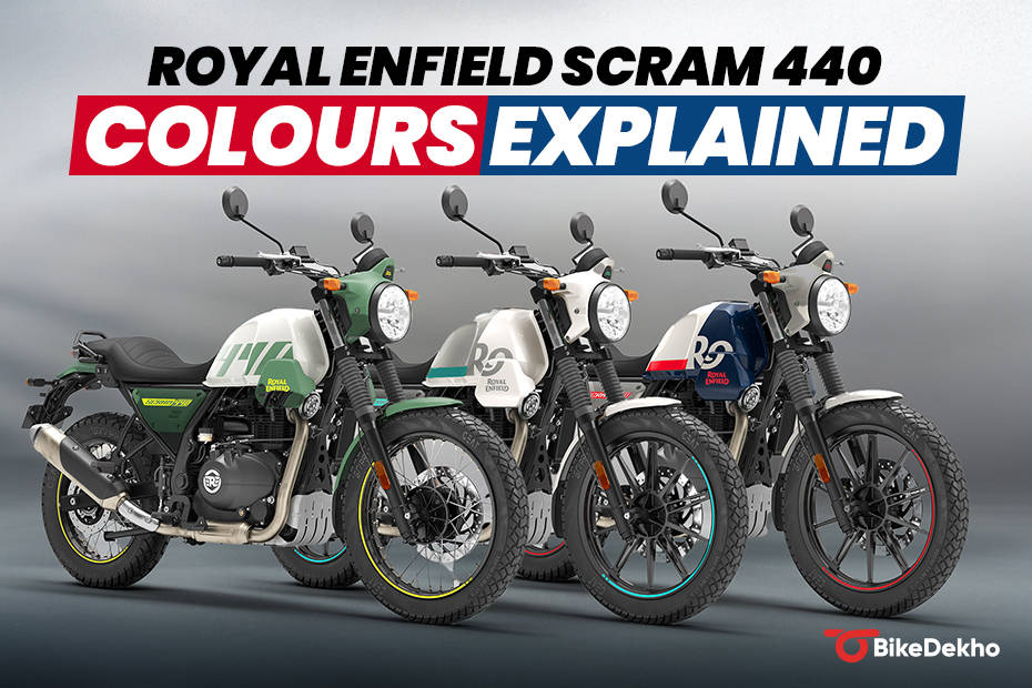 Royal Enfield Scram 440: Colours Explained