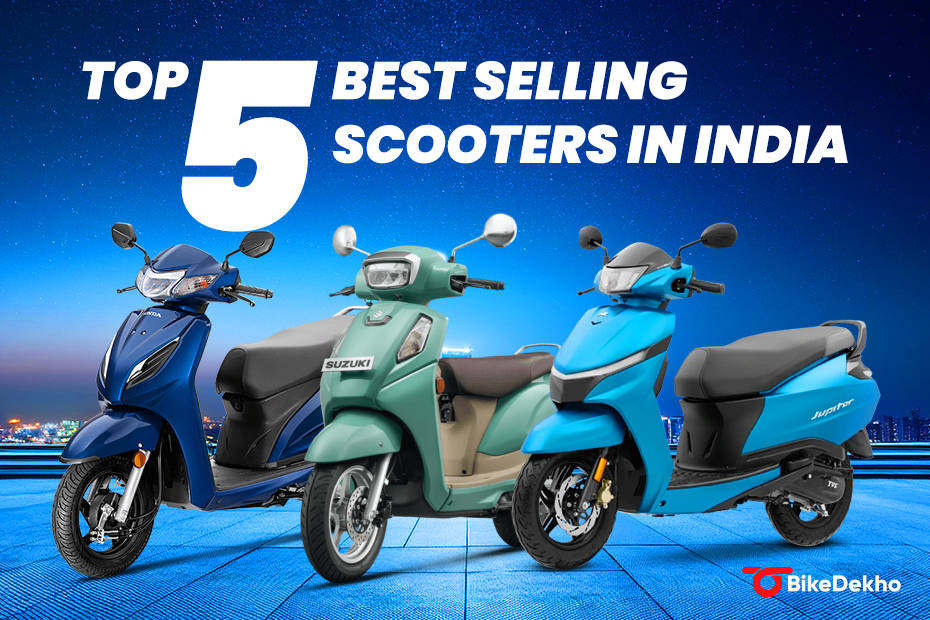 Top 5 Best Selling Scooters In India: January 2025