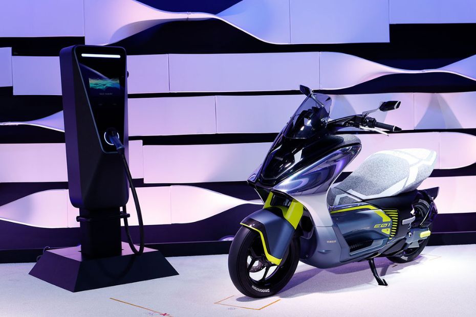 Yamaha Working On A Sporty Electric Scooter For India