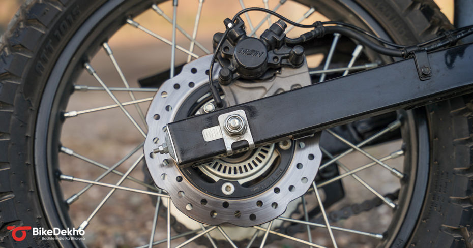 Hero XPulse 210 Rear Disc Brake And Spoke Wheel