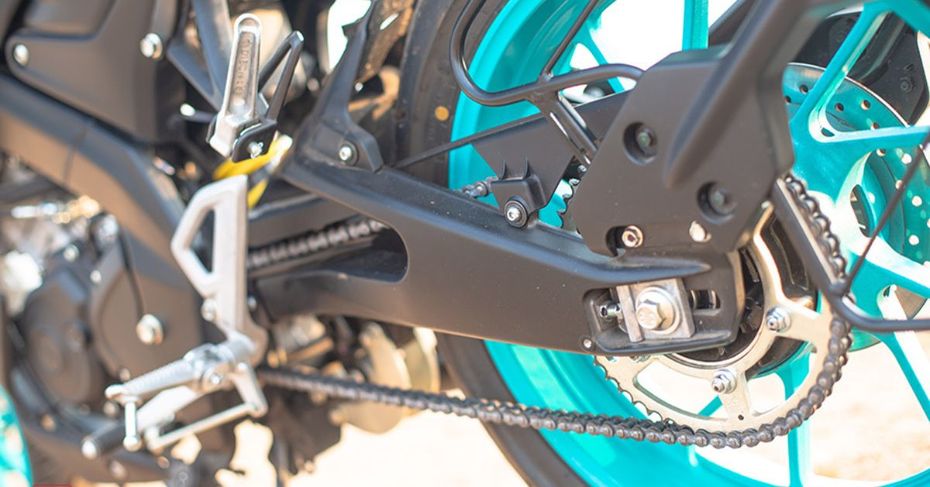 Yamaha MT-15 V2 Swingarm and suspension