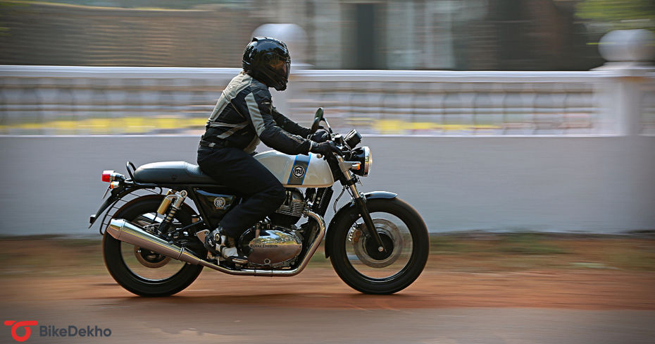 Royal Enfield Continental GT 650 Riding Shot