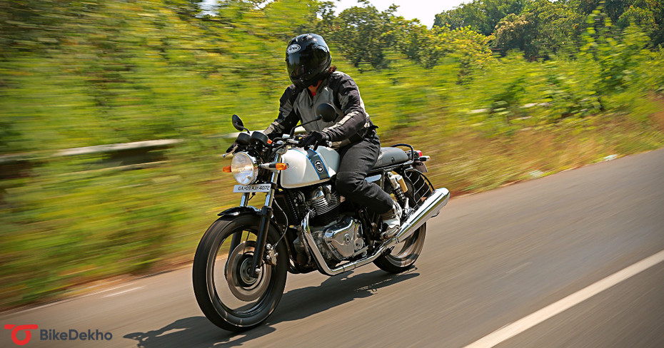 Royal Enfield Continental GT 650 Riding Shot Royal Enfield Continental GT 650 Riding Shot