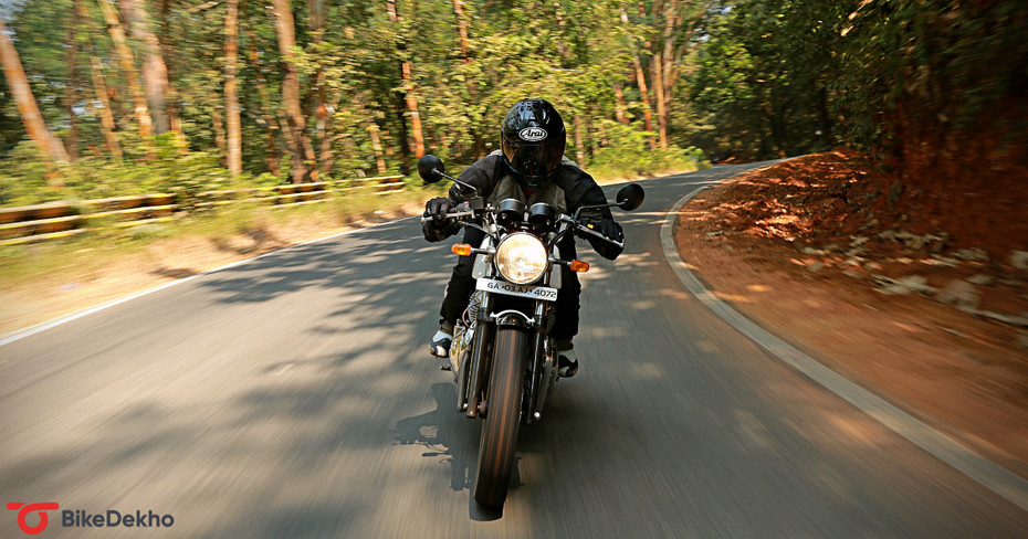 Royal Enfield Continental GT 650 Riding Shot Royal Enfield Continental GT 650 Riding Shot