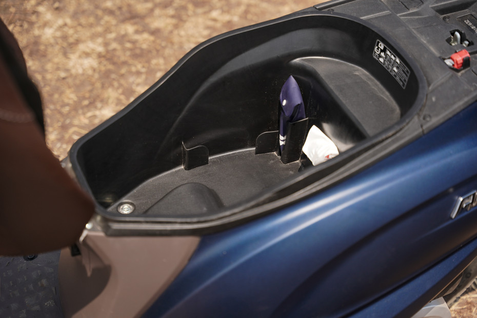 Suzuki Access 125 Storage Space