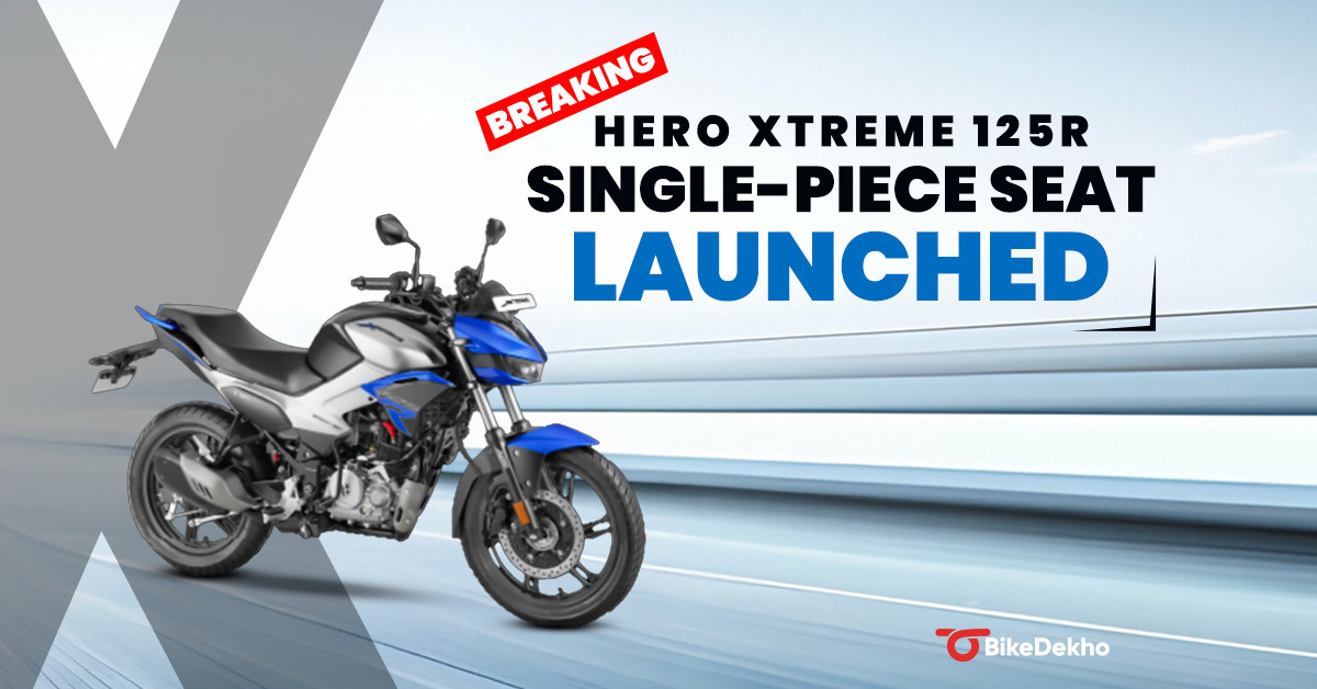 BREAKING: Hero Xtreme 125R ABS Single-Piece Seat Variant Launch Price ...