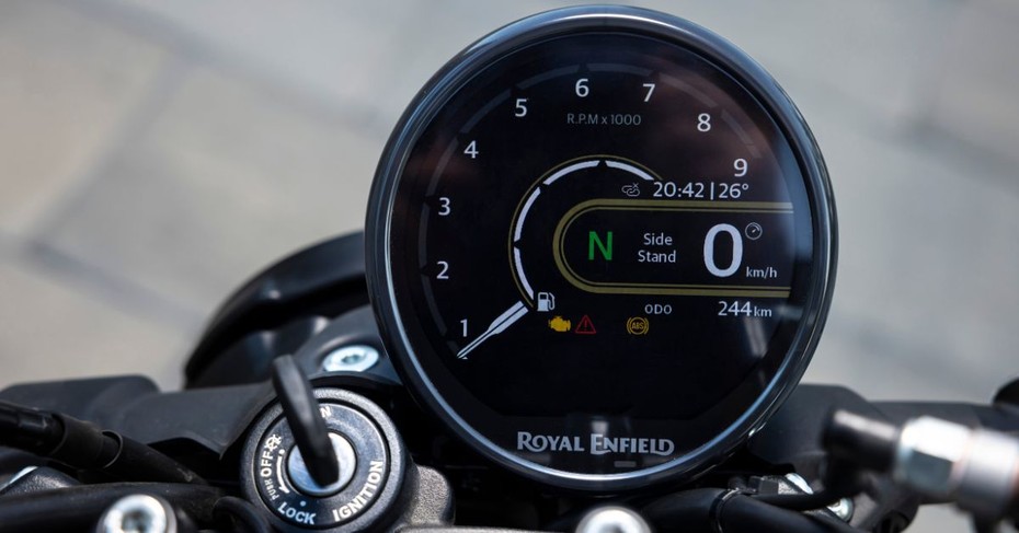 Royal Enfield Guerrilla 450 Instrument console Royal Enfield Guerrilla 450