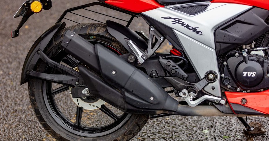 TVS RTR 160 4V Exhaust TVS RTR 160 4V Exhaust