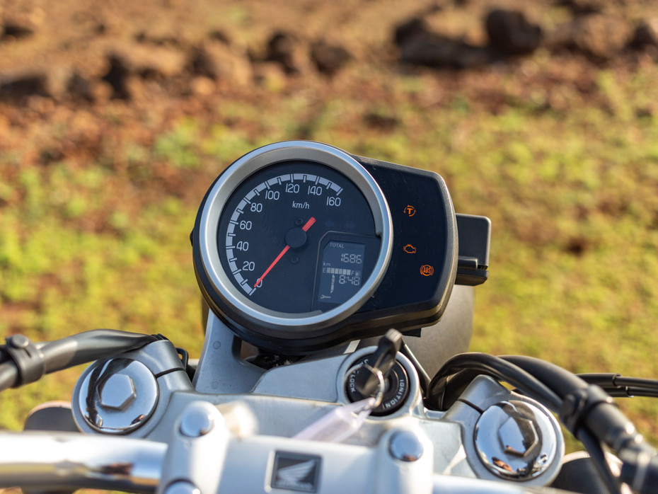 Honda H'ness CB530 Console