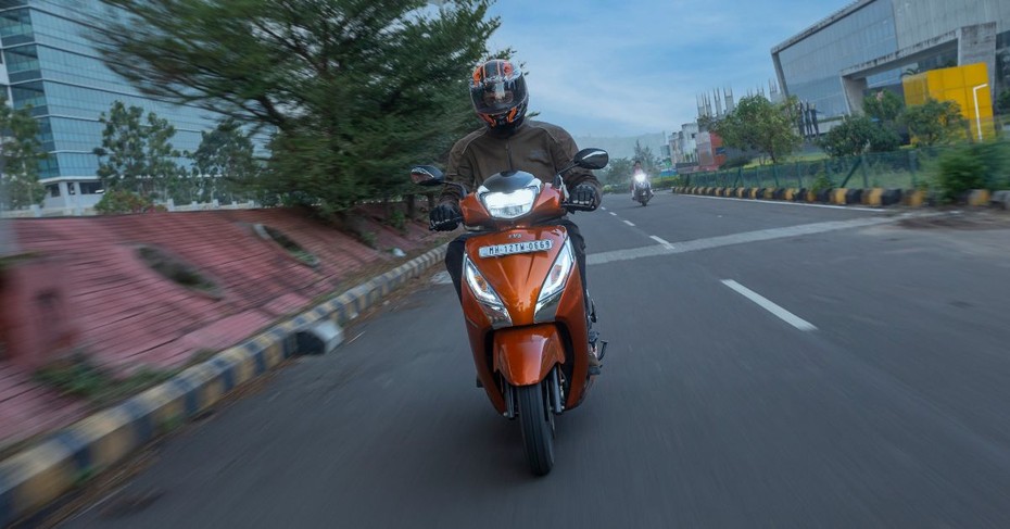 TVS Juptier 125 City Performance 