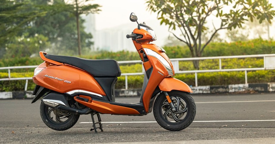 TVS Juptier 125 Wheels