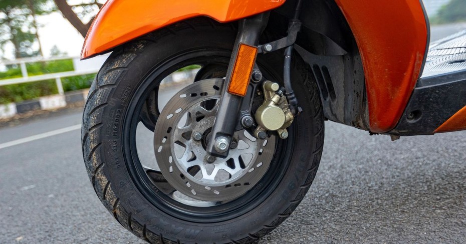 TVS Juptier 125 Brakes