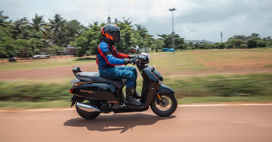 Hero Destini 125 Rider Shot